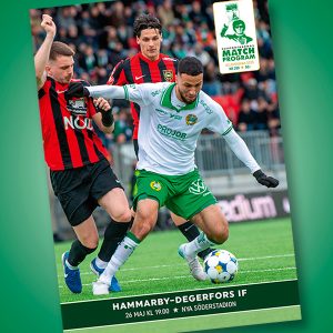 Abdo i vårens sista matchprogram