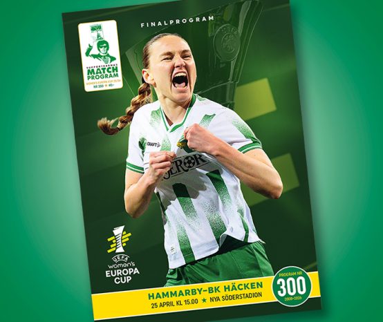 Jubileumsprogram och Europacupfinal!