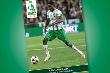 Supportrarnas Matchprogram inför mötet Hammarby-AIK i Allsvenskan 2026.