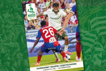 Omslag till Supportrarnas Matchprogram inför mötet Hammarby-Raków Cz?stochowa i kvalet till Conference League 2026/2027.