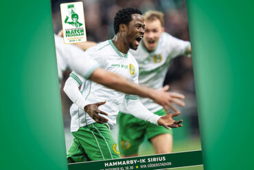 Omslag till Supportrarnas Matchprogram inför mötet Hammmarby-Sirius i Allsvenskan 2026.